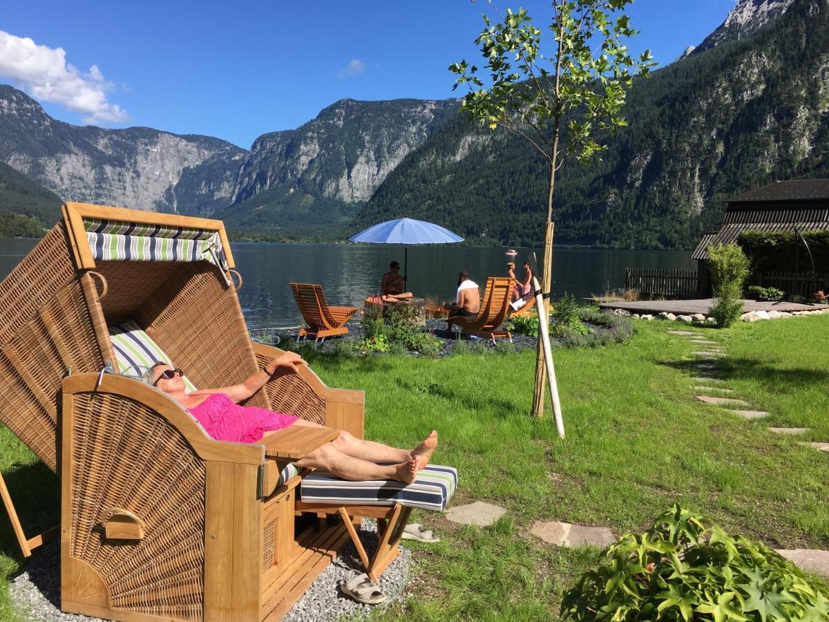 Glueck Am See - Apartment Mit Seezugang Hallstatt Exterior photo